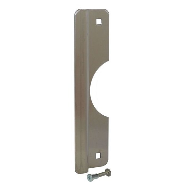 DonJo 25/8" x 10" Short Latch Protector for Outswing Doors with EBF